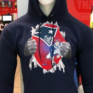 Unique custom made New England patriots hoodie
